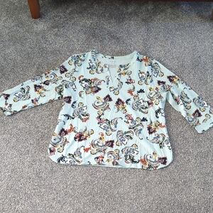 Van Heusen Multicolor Patterned Blouse